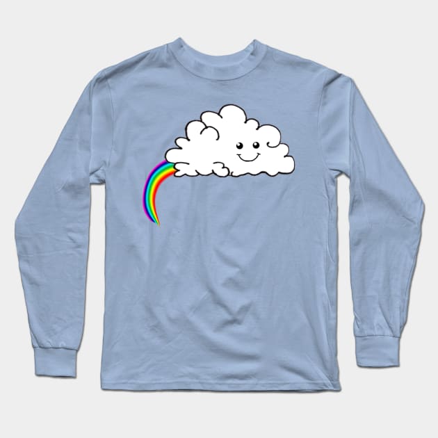 The real origin of rainbows Long Sleeve T-Shirt by wanungara